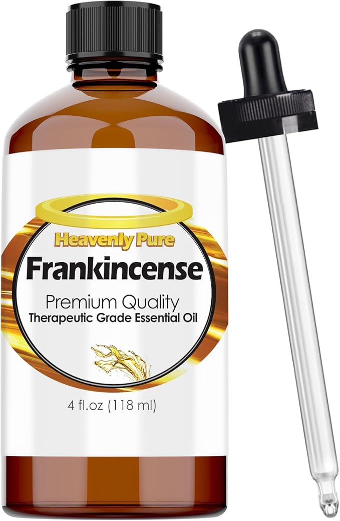 Frankincense Essential Oil - Pure & Natural Frankincense Aroma Therapeutic Grade Essential Oil (Huge 4 OZ - Bulk Size)