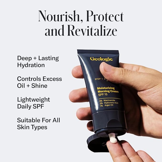 Ultimate Skincare Bundle by Geologie – Dermatologist‑Designed Skin Health System with Retinol, Vitamin C, Niacinamide & SPF30 – Targets Wrinkles, Dark Spots, Dullness & Sun Damage with 2 Face Washes