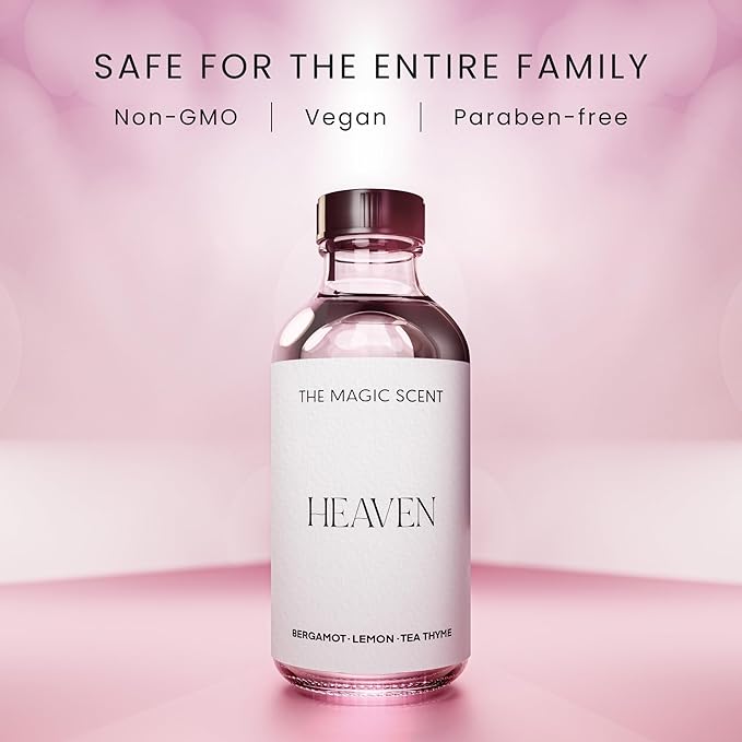 THE MAGIC SCENT Heaven Hotel Scent Diffuser Oil - Cold-Air & Ultrasonic Fragrance Oil for Diffuser Inspired by The Aria Hotel, Las Vegas - Essential Oil Aromatherapy (500 ml)