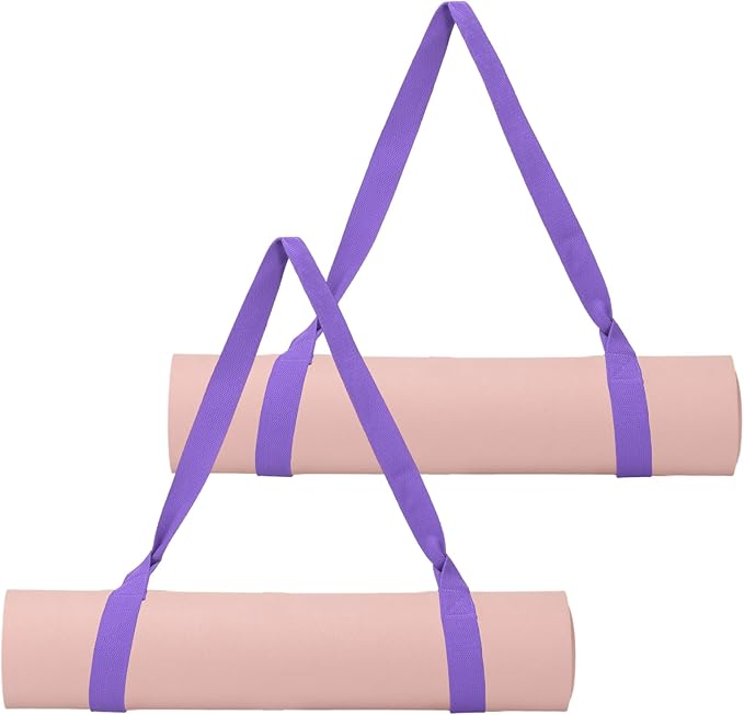 YELARXI Yoga Mat Straps for Carrying, Adjustable Exercise Mat Sling Holder Multi Purpose Mats Carrier