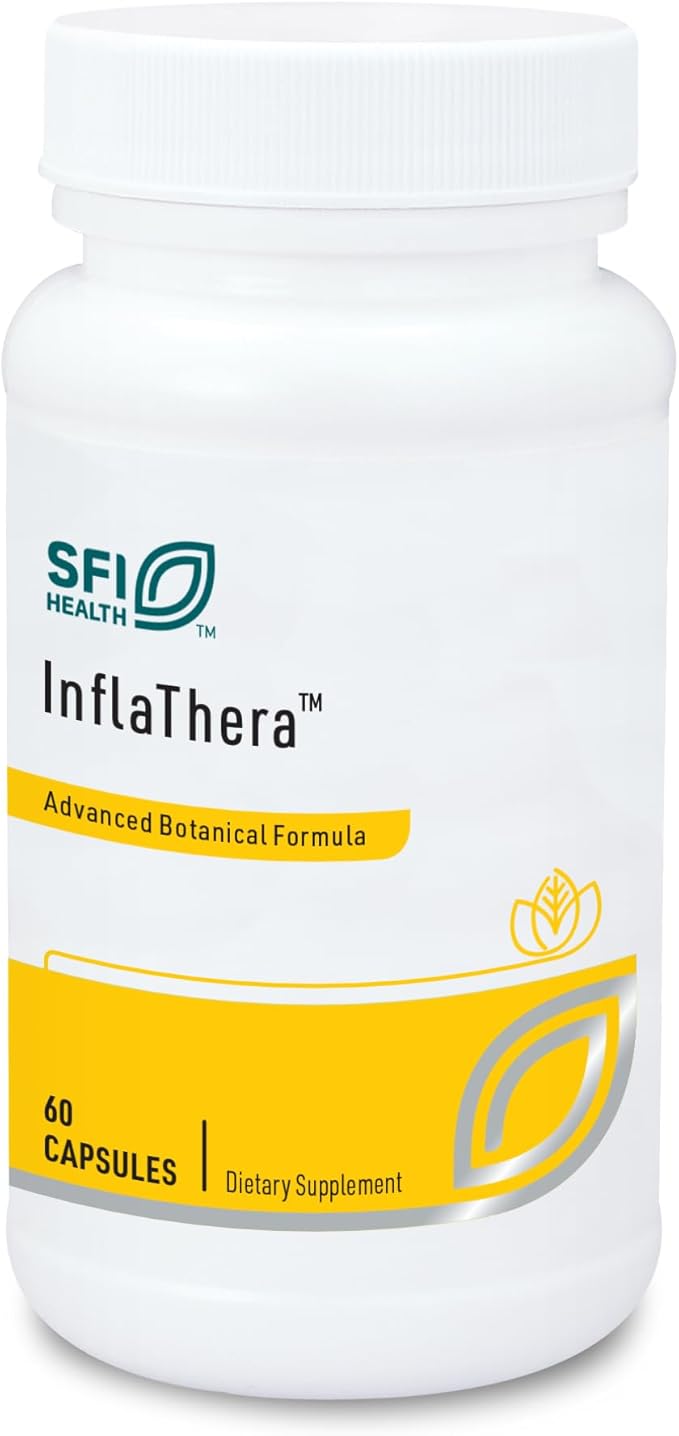 Klaire Labs SFI Health Inflathera - Phytonutrient Blend with Turmeric & Knotweed, Designed to Support Inflammation Response (60 Capsules)