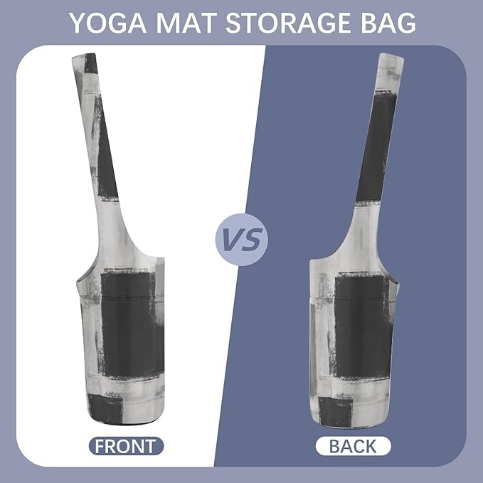 KKdskkds Fresh AvocadoYoga Mat Bag Large Opening Long Tote Yoga Mat with Pocket Fit Most Size Mats