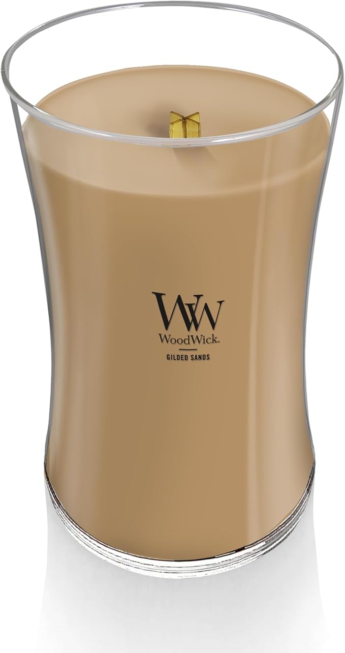 WoodWick Gilded Sands Large Hourglass Candle