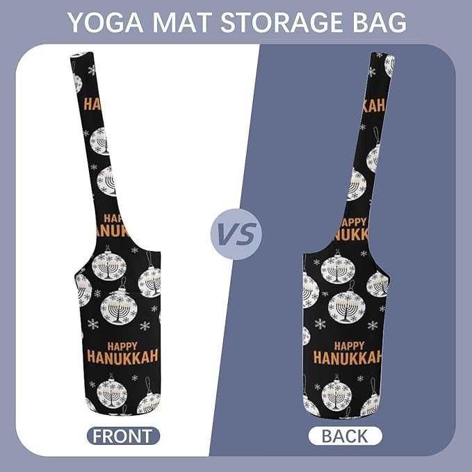 Aiyoolee Women's Portable Yoga Mat Bag Single Shoulder Carrier with Pocket for Gym Yoga Workout Travel