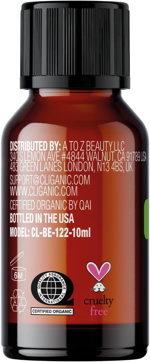 Cliganic Organic Lemon Tea Tree Essential Oil, 100% Pure Natural for Aromatherapy | Non-GMO Verified