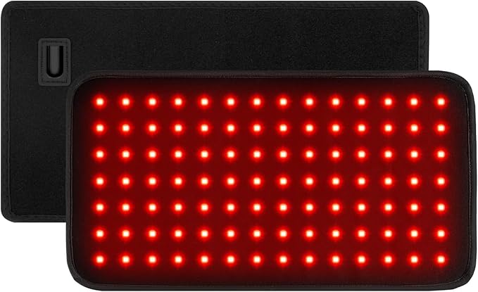 USUIE Red Light Therapy Belt for Body, Infrared Light Therapy Device, LED Flexible Wearable Wrap, with Timer for Back Shoulder Waist Muscle Pain Relief Gift for Woman and Man