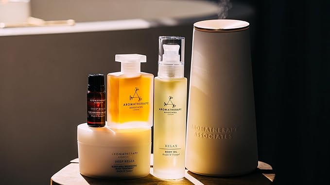 Aromatherapy Associates Deep Relax Pure Essential Oil Blend. Premium Undiluted Blend. Hand-Crafted with Vetivert, Chamomile and Sandalwood (0.33 fl oz)