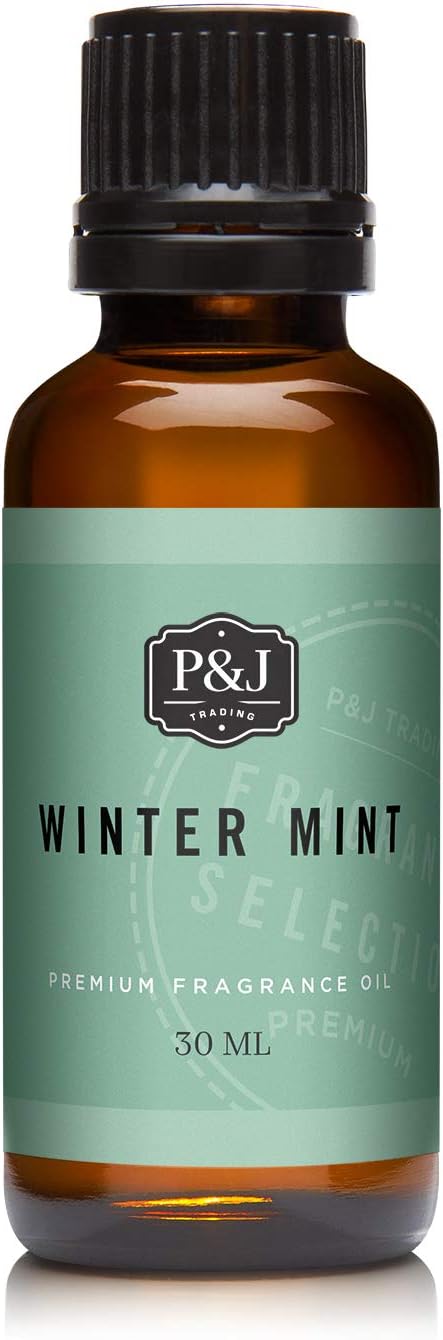 P&J Trading - Winter Mint Scented Oil 30ml - Fragrance Oil for Candle Making, Soap Making, Diffuser Oil