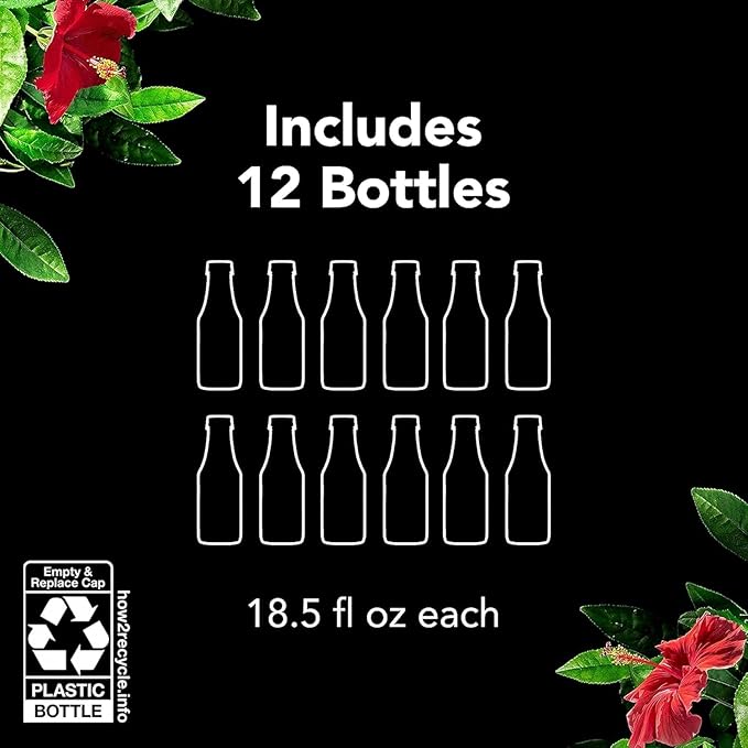 Pure Leaf Iced Tea, Peach, Real Brewed Tea, 18.5 Fl Oz Bottles (Pack of 12)