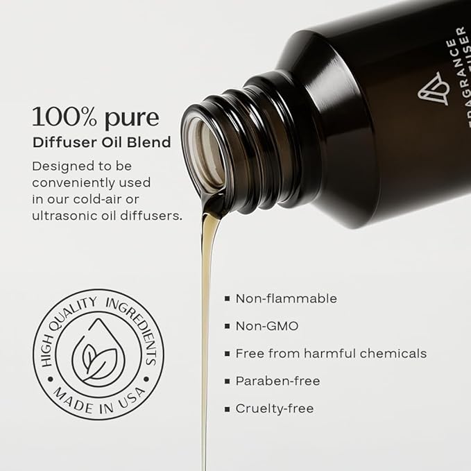 AromaPlan Scent Diffuser Oil Tea Collection- Luxury Fragrance Oil - Home & Hotel Fragrance - Non Toxic for Pet and Children- Made in USA- Gift Ready, 3 Pack/1.7 fl.oz(50 ml Each)