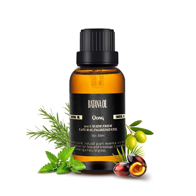 Batana Oil Blend, Hair Growth Essential Oil, and for Sleep, Acne Treatment, Scalp Care, Essential Oils for Diffusers for Home - 30ml