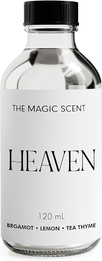 The Magic Scent Heaven Hotel Scent Diffuser Oil - Cold-Air & Ultrasonic Fragrance Oil for Diffuser Inspired by The Aria Hotel, Las Vegas - Essential Oils for Diffusers Aromatherapy - 4 fl oz, 120 mL