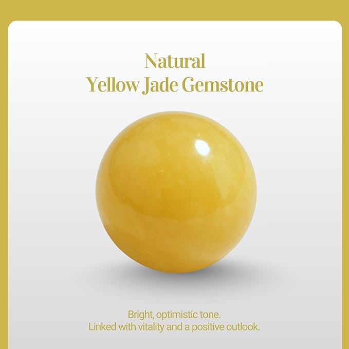 BodyJ4You Lemon Essential Oil Roll On - Pure 100% USDA Organic MCT Coconut Oil - Natural Yellow Jade Stone Roller - Uplift Aroma Wrist Neck Cuticle Breathwork - Amber Glass Bottle Rollerball (10ml)
