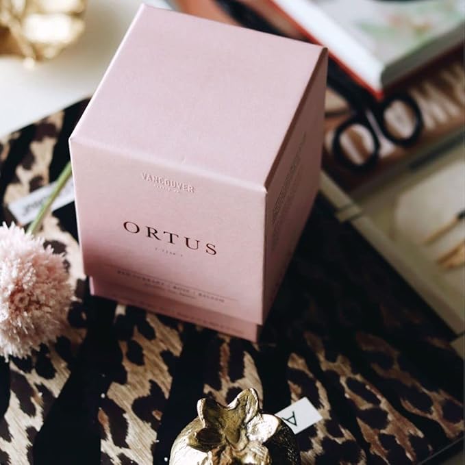 Vancouver Candle Co. Ortus Discovery Candle – Non-Toxic Soy Wax Aromatherapy Candle – Handmade with Natural Essential Oil – Strong Scented, Long Lasting 10 Ounce Jar Candle with Gift Box