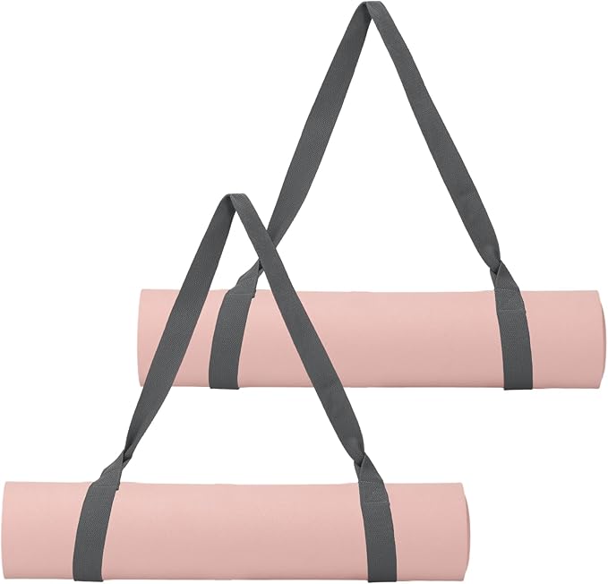 YELARXI Yoga Mat Straps for Carrying, Adjustable Exercise Mat Sling Holder Multi Purpose Mats Carrier