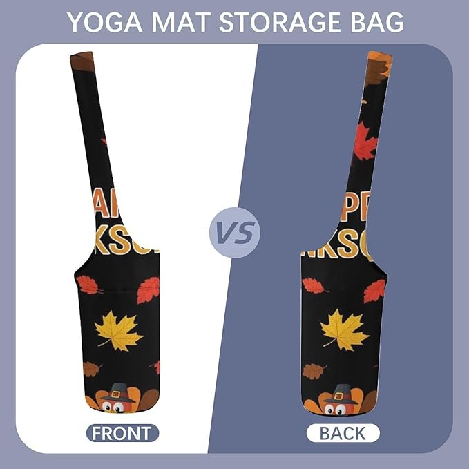 Aiyoolee Yoga Mat Bag Large Tote Carrier Holder with Water Bottle Pocket Yoga Bags