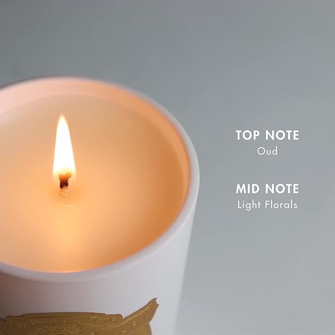 SAINT Virgin Mary of Guadalupe Scented Candle with Prayer and Prayer Coin, Soy Coconut Aromatherapy Candle with 80 Hour Burn Time, Special Edition, White