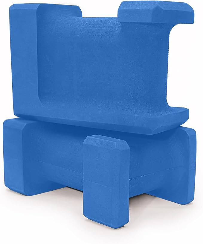 Ergo Yoga Blocks, Relieve Wrist Pain, Improve Comfort and Grip, Contoured Design, Pilates Exercise Balance & Stretching