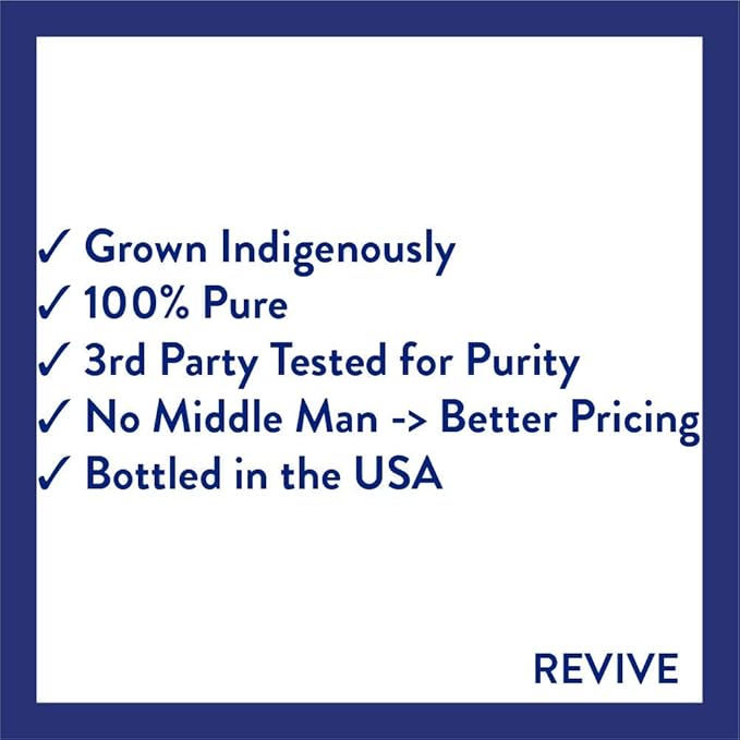 Stress Easy Essential Oil Blend 30mL by REVIVE Essential Oils - REVIVEEO - 100% Pure Therapeutic Grade, for Diffuser, Humidifier, Massage, Aromatherapy, Skin & Hair Care