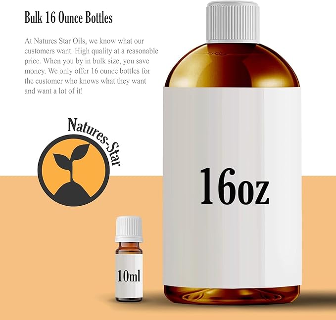 16oz - Bulk Size Tea Tree Essential Oil (16 Ounce Total) - Therapeutic Grade Essential Oil - 16 Fl Oz Bottle
