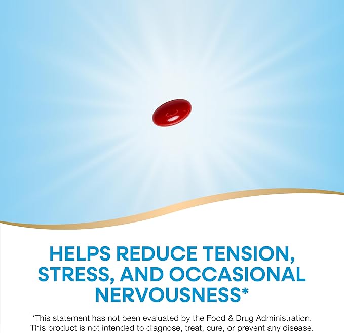 Nature's Way CalmAid, Helps Manage Stress and Tension*, Clinically Studied Lavender, Non-Drowsy, 30 Softgels