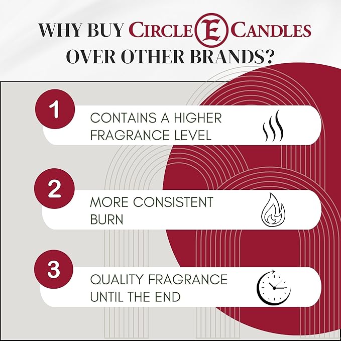 Circle E Candles, Hawaiian Pineapple Scent, Medium Size Jar Candle, 22oz, 2 Wicks