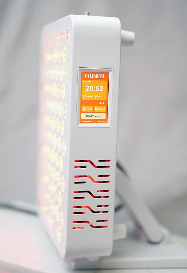 2025 Red Light Therapy Panel for Face + Body - Most Options on The Market! 72 LEDs, Dual Chip, 9 Wavelengths, Touch Screen w/Quick Start for Skin, Pain, Weight Loss, + More!
