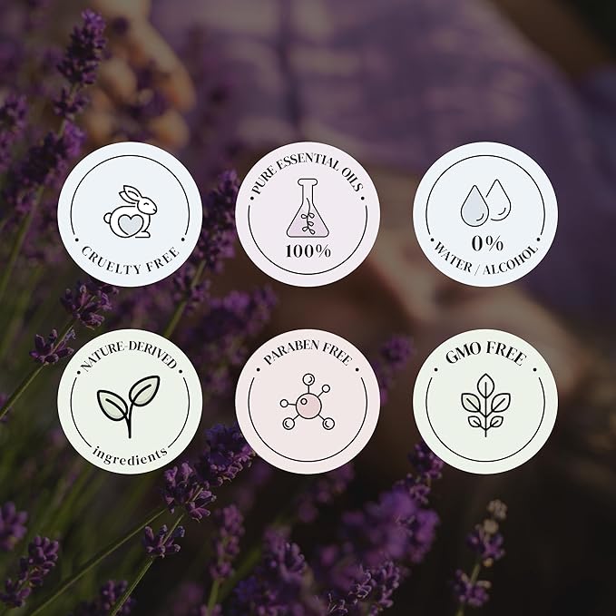 Lavender Essential Oils for Diffusers for Home, Nature-derived Lavender Essential Oil, Long-Lasting & Family-Friendly Diffuser Oils Scents, IFRA Certified, Cold Air & Ultrasonic - 16 oz