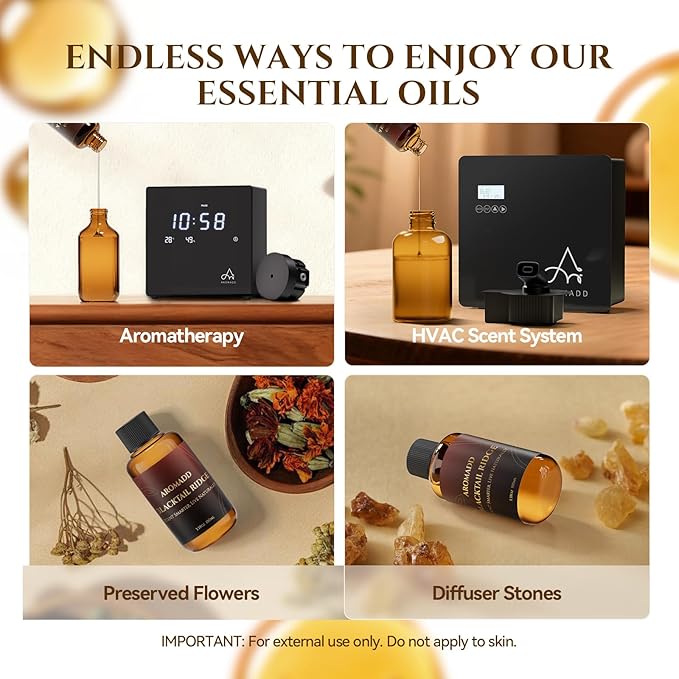 AROMADD Blacktail Ridge Diffuser Oil Inspired by Luxury Hotel Scent 3.38 Fl Oz (100ml), Aroma Diffuser & Hotel Fragrance Diffuser Oil, Essential Oil Diffuser for Aromatherapy, Long-Lasting