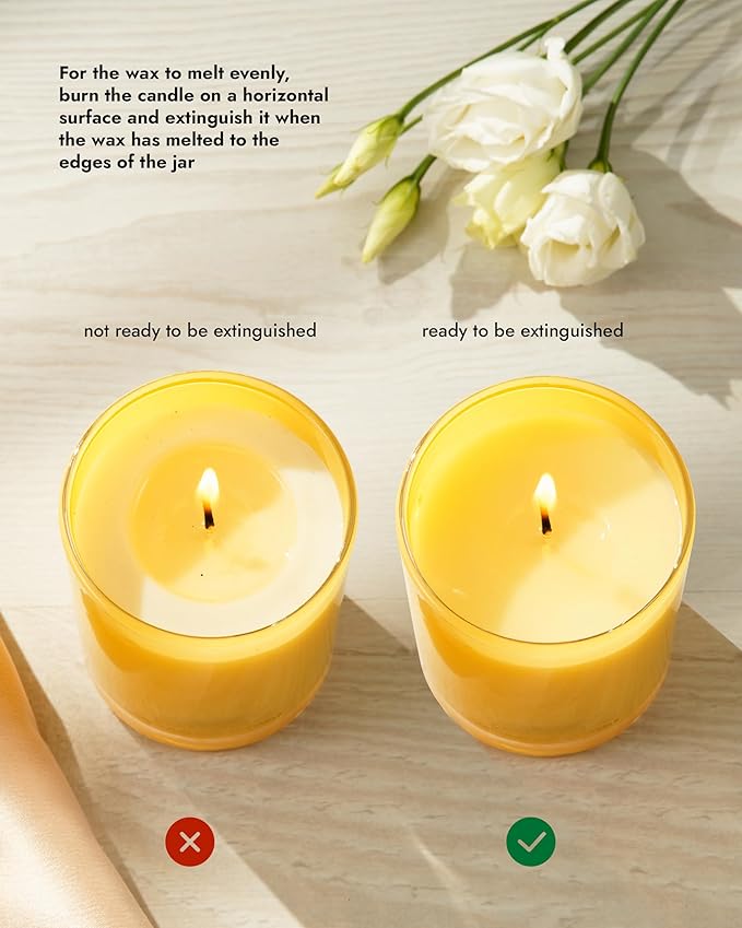 96NORTH | Pure Champagne Candle | 100% Natural Soy Wax | One Wick Jar Candle | Natural Fragrance Technology | Non Toxic | Up to 35 Hours Burning Time | Aromatherapy Gift for Men and Women