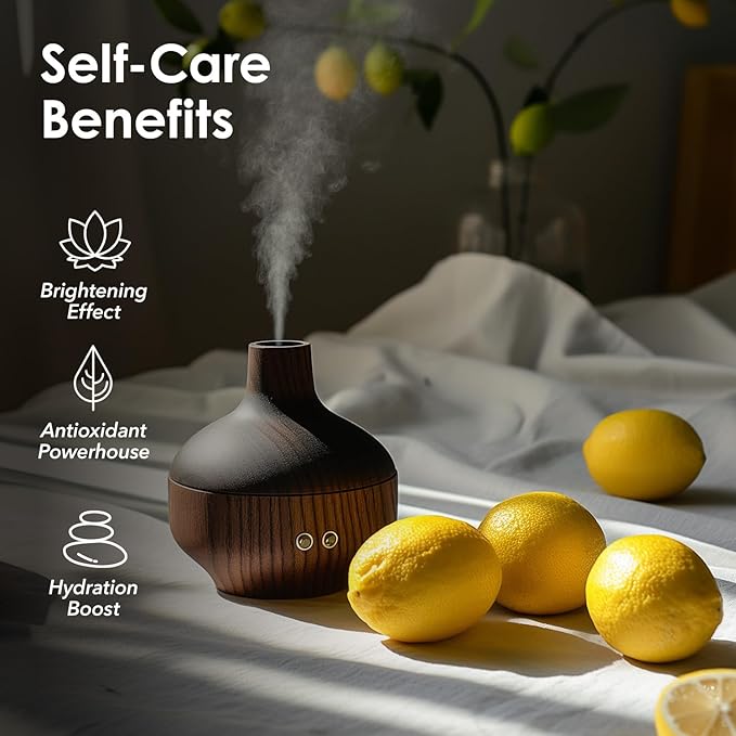Lemon Essential Oil 4 oz with Dropper for Aromatherapy, Diffuser, Candle, and Mosquitoes (118 ml)