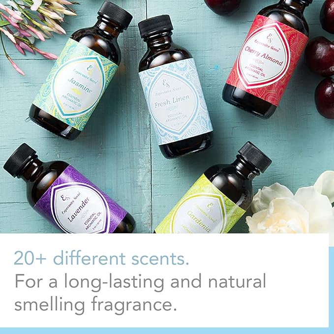 1 Pack Fresh Linen 2oz Scented Home Fragrance Essential Oil by Expressive Scent