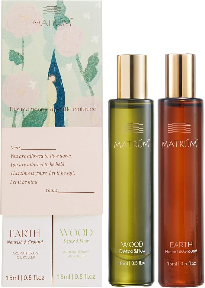 Earth Element Essential Oil Blend Roller – Antioxidant Barrier Support & Skin Repair (Skin Repair + Sleep)