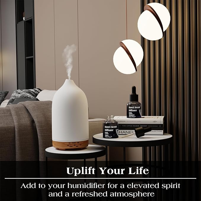 Nile Breeze Diffuser Oil - Hotel Fragrance Oil for Scent Diffuser, Premium Aromatherapy Oils for Diffuser Machine, Essential Oil Blend with Citrus & Cedarwood, Luxury Air Freshener - 1fl oz
