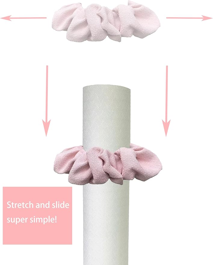 Zawuodar Yoga Mat Scrunchie - Yoga Mat Strap Band - Fits All Standard Yoga Mats (Not Suitable for Overly Thick Mats)