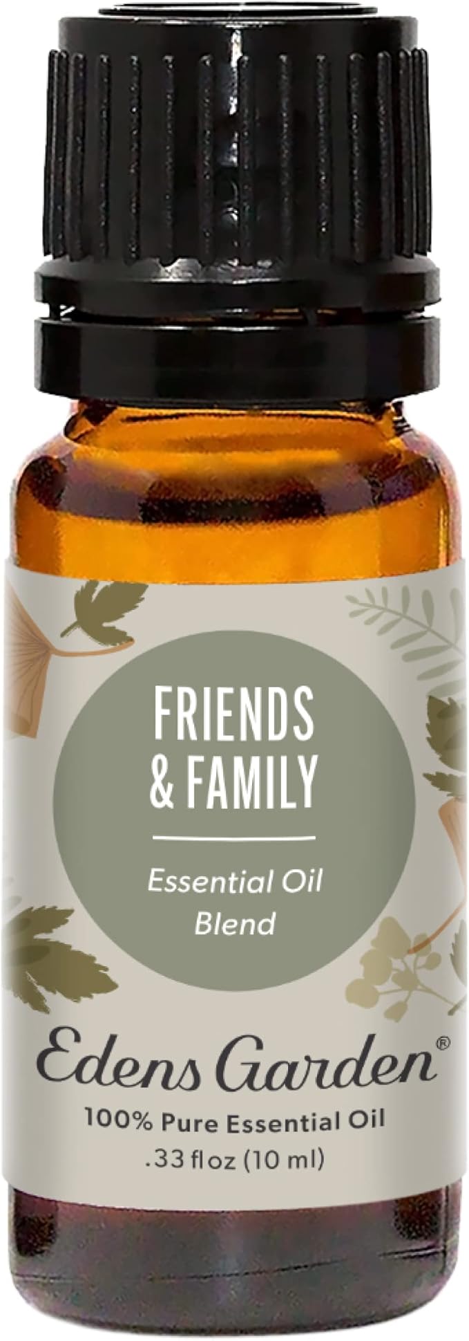 Edens Garden Friends and Family Essential Oil Blend- 100% Pure Premium Grade, Undiluted, Natural, Therapeutic, Aromatherapy, The Best for Diffusing, Candle, Laundry, Humidifiers 10 ml (.33 fl oz)