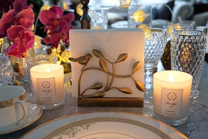 Natural Soy Wax Candle | Peony & Blush Suede | Luxurious Scented Candle Fragrance Aromatherapy | Clean Burning | Handcrafted | Plant-Based Vegan Eco Friendly | Pure Fine Essential Oils