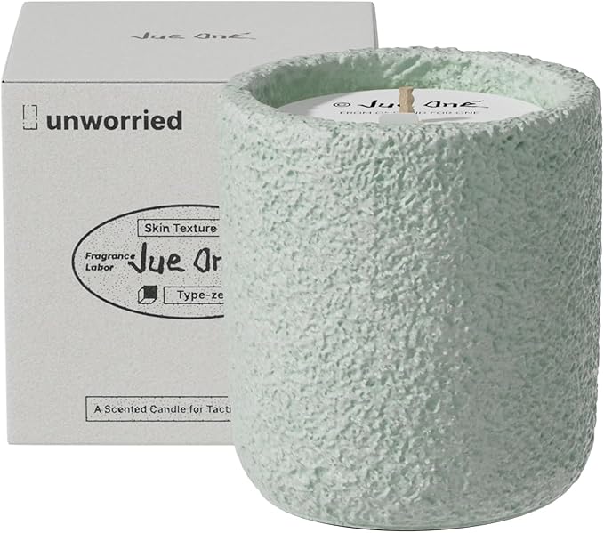 Scented Candles for Home, Natural Soy Wax Candle Gift, Non-Toxic Cement Jar Candles, Luxury Aromatherapy for Stress Relief, Gifts for Women and Men, Highly Scented, Vanilla & Sweet Pea