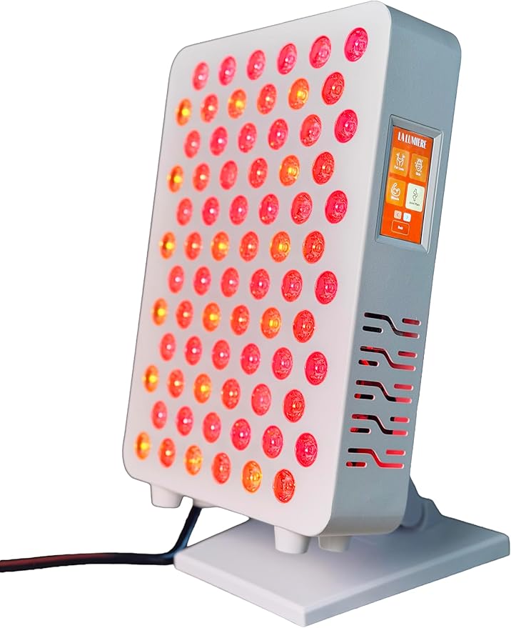 2025 Red Light Therapy Panel for Face + Body - Most Options on The Market! 72 LEDs, Dual Chip, 9 Wavelengths, Touch Screen w/Quick Start for Skin, Pain, Weight Loss, + More!