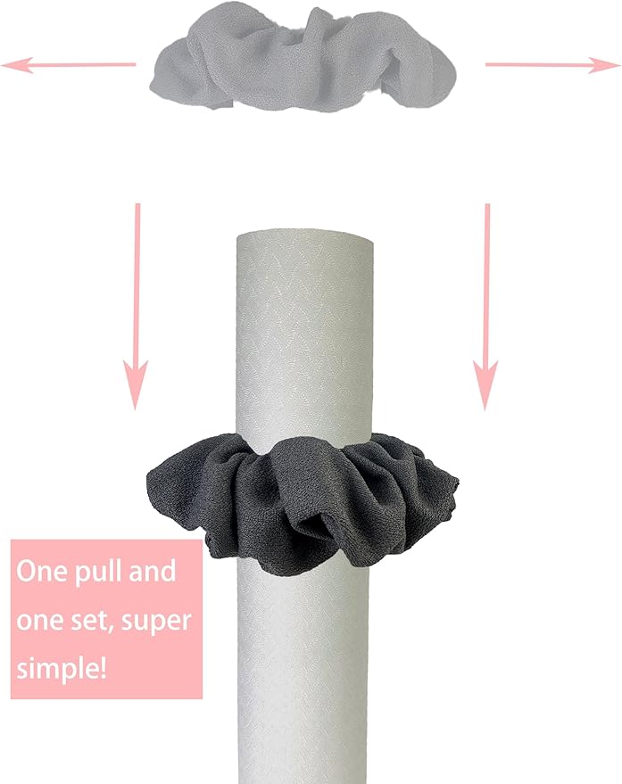 Zawuodar Yoga Mat Scrunchie - Yoga Mat Strap Band - Fits All Standard Yoga Mats (Not Suitable for Overly Thick Mats)