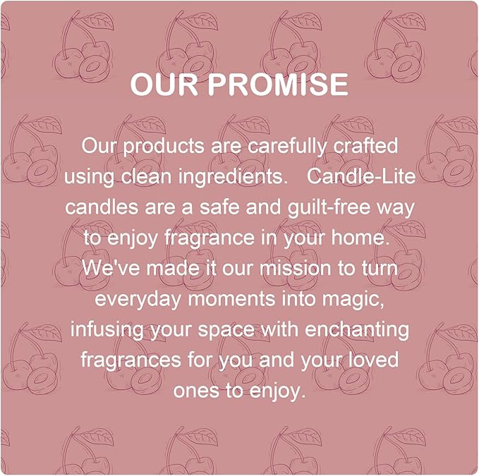 Scented Candles Gifts for Women, Home Decor Soy Candles, Birthday, Valentine, Christmas, Anniversary Aromatherapy Gifts or Just for Enjoying Life and Personal Relaxation Healing (7oz, Cherry)