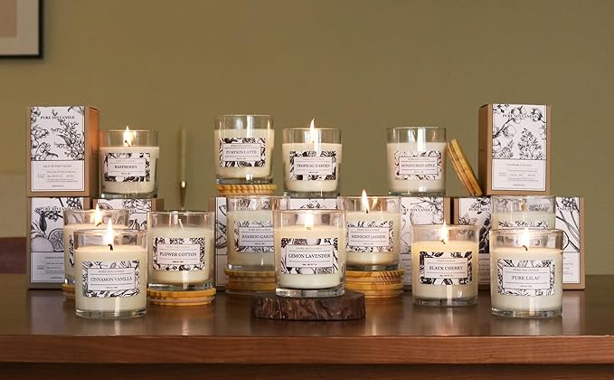 Aronica Tropical Hawaiian Soy Candle, Island Candle Summer Sunset Scented, House Wax, Scent Candles for Home, Bestfriend Gift, Baby Shower Game Gift, Beachy Scented Candles