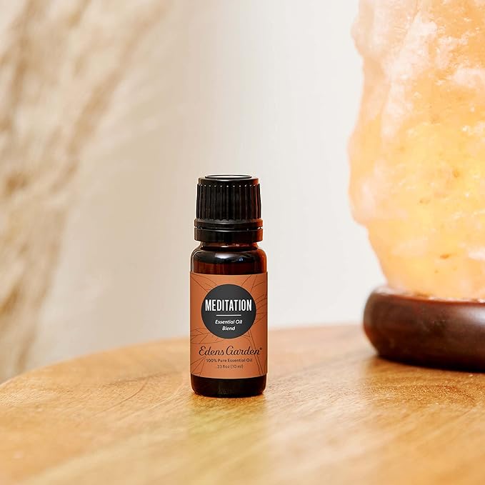 Edens Garden Meditation Essential Oil Blend- 100% Pure Premium Grade, Undiluted, Natural, Therapeutic, Aromatherapy, The Best for Diffusing, Candle, Humidifiers, Kid Safe 10 ml (.33 fl oz)