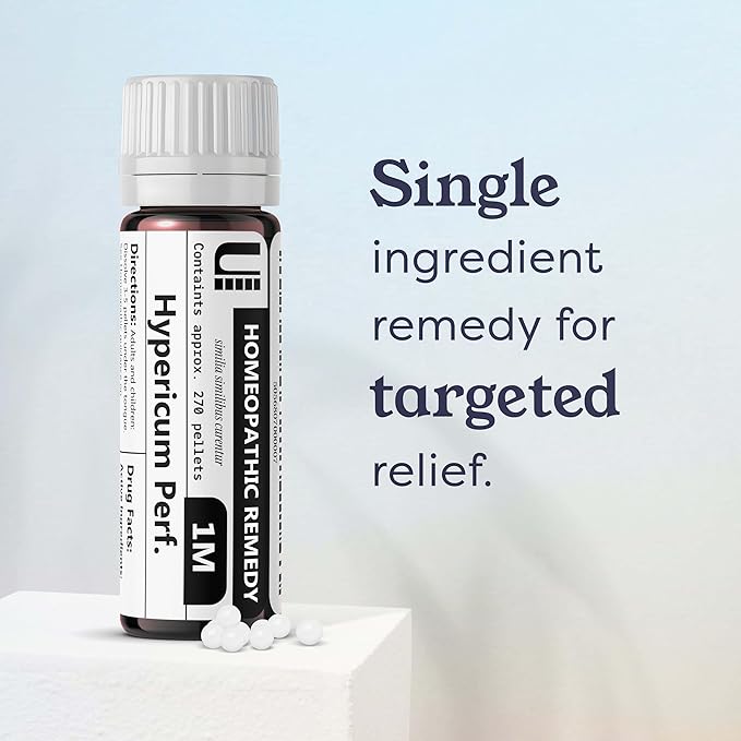 Hypericum Perforatum 1M Homeopathic Remedy, 270 Pellets