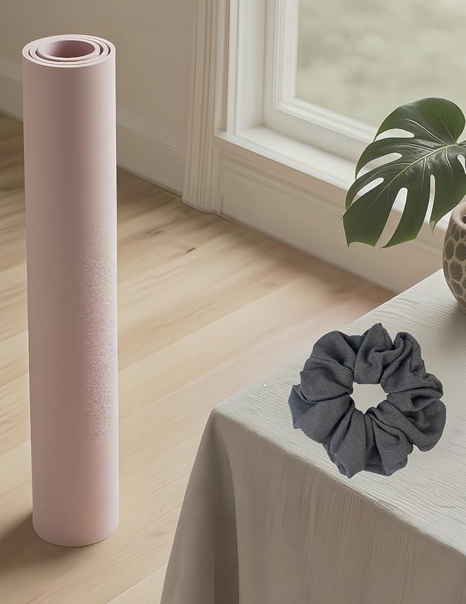 Zawuodar Yoga Mat Scrunchie - Yoga Mat Strap Band - Fits All Standard Yoga Mats (Not Suitable for Overly Thick Mats)