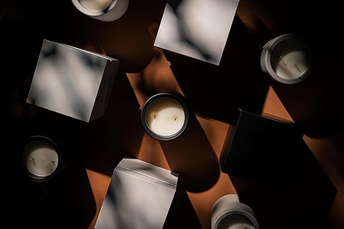U.78 Luxury Scented Candle – Orange Peel, Bergamot & Sandalwood | Hand-Poured in USA w/ 100% Natural Coconut & Apricot Wax | Double Wick, Long-Lasting Aromatherapy Candle for Home & Gifts (12.5 oz)