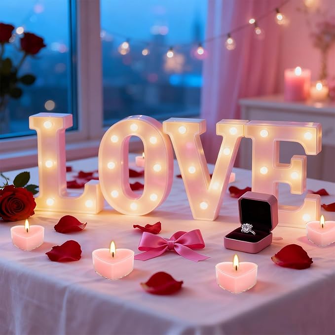 50 PCS Heart Shaped Tea Light Candles, Rose Scented 4-Hour Burn Smokeless Tealights for Valentine's Day, Wedding Anniversary, Proposal，Romantic Decorations