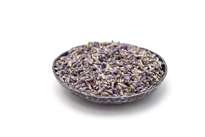 Lavender Tea 1LB (16Oz) 100% Certified Organic| Lavender Flowers Dried | Loose Lavender Tea| Perfect for Tea, Baking, Lemonade, DIY Beauty, Sachets & Fresh Fragrance | 100% Raw Albanian Harvest |