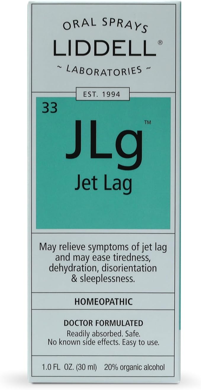 Liddell Homeopathic Jet Lag Remedy, 1 Fluid Ounce
