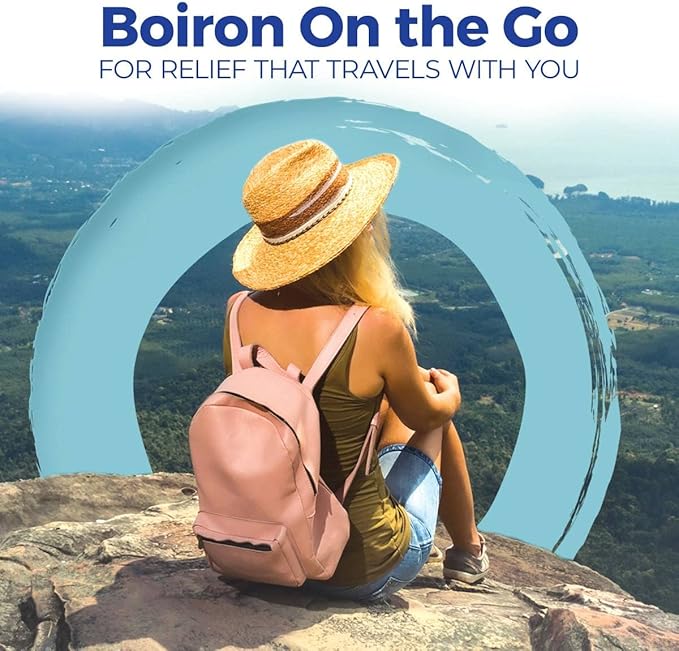 Boiron ThroatCalm On The Go Travel Essential for Relief of Sore Throat, or Scratchy, Red or Dry Throat, and Hoarseness - (160 Pellets), (Pack of 4)